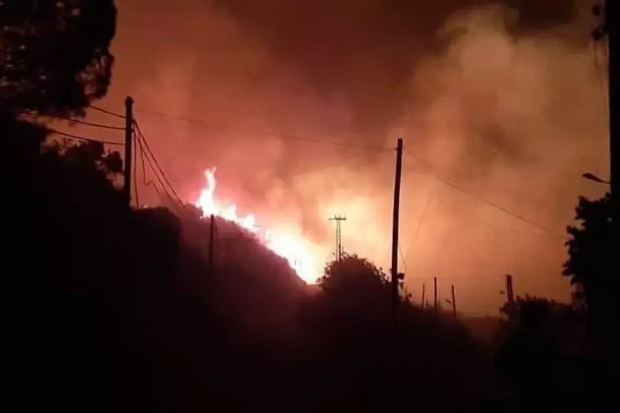 الحرائق تُعري النظام وتكشف ضعفه.. أما الطائرات فهي لحرق المدنيين خارج سيطرته