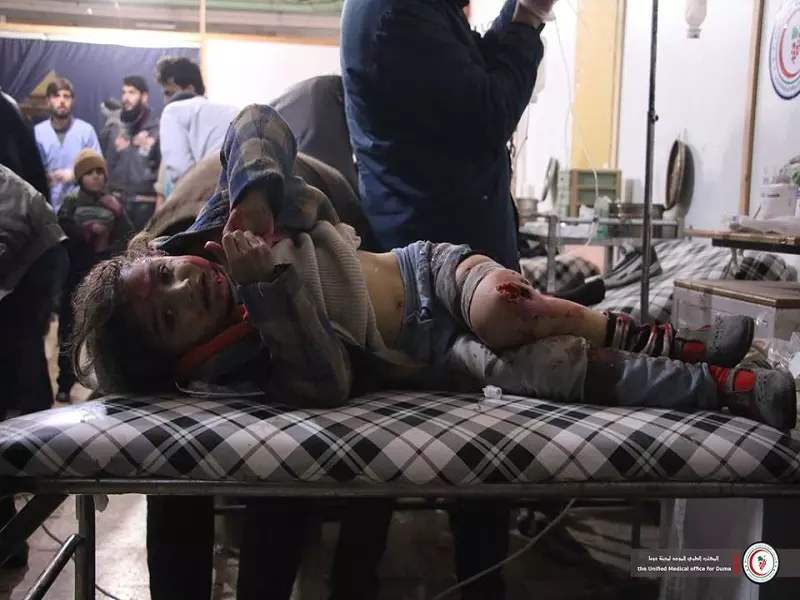 صرخات الفقد والألم تغطي عويل طائرات العدو الروسي .. الغوطة الشرقية (صور ليست للرماديين)