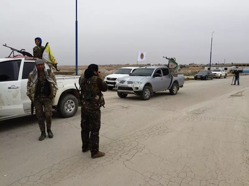 قوات سوريا الديمقراطية تقترب من السيطرة على سد تشرين