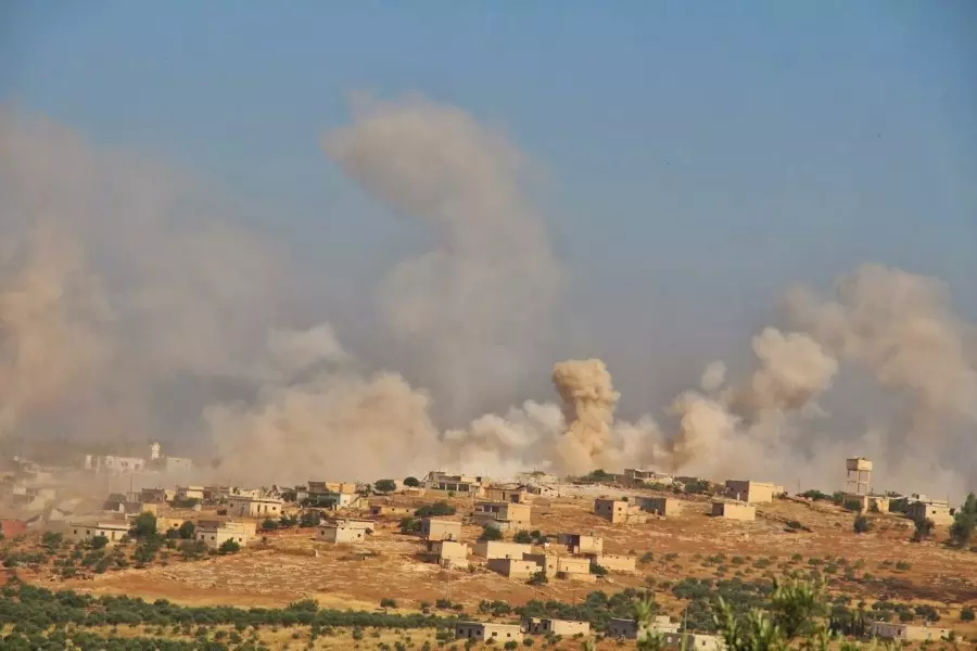 ليلة عصيبة من القصف الروسي على إدلب واستخدام صواريخ هي الأعنف والأشد تدميراً