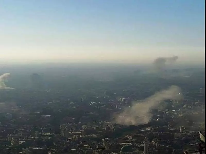 صواريخ الثوار تلغي الإمتحانات في العاصمة ... وغارات مكثفة على الغوطة الشرقية