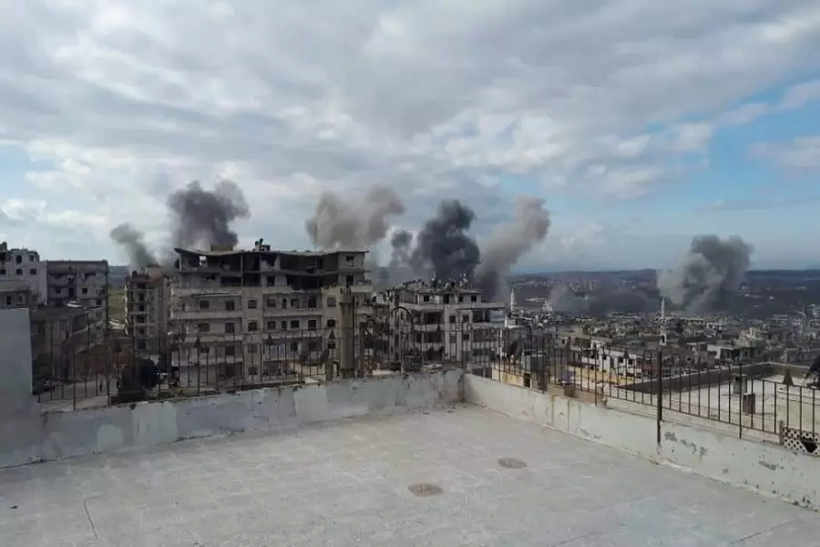 مجزرة بقصف جوي للنظام على أريحا وشهداء أطفال بقصف مدفعي في برنة بحلب