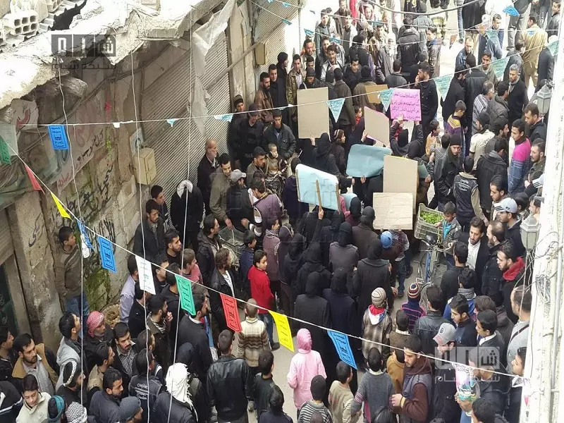 نشرة أخبار الساعة 8 مساءً لجميع الأحداث الميدانية في سوريا 28-02-2015