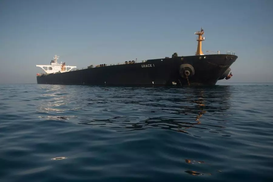 العدل الأمريكية تصدر مذكرة لتوقيف ناقلة النفط الإيرانية "غريس 1"