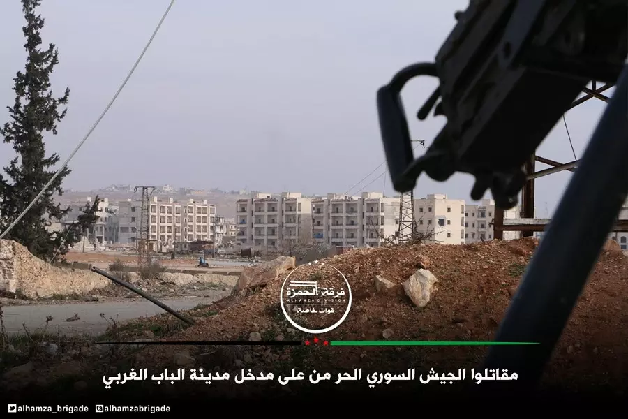 الثوار يحررون المشفى الوطني ومواقع أخرى على المدخل الغربي لمدينة الباب شرقي حلب