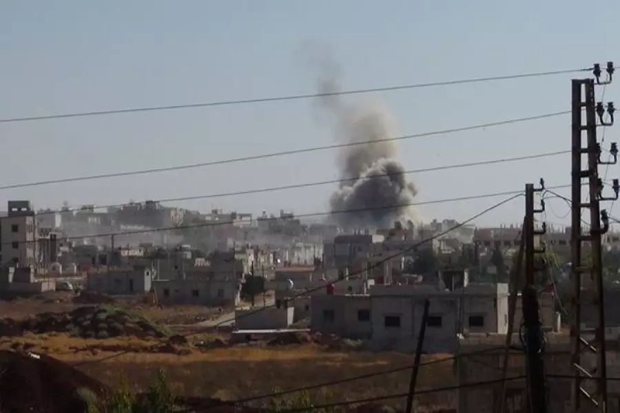 شهداء أطفال جراء إلقاء براميل متفجرة شرق حماة