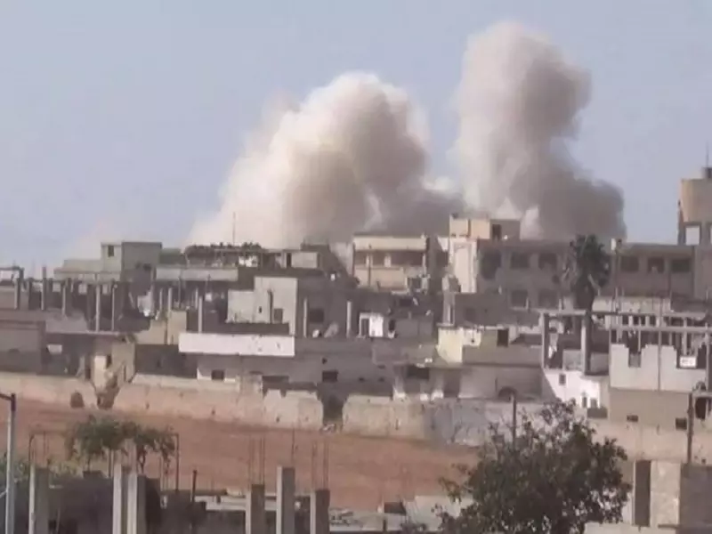 عشرات الصواريخ تنهال على تدمر ... في حين أنها باتت شبهة خالية من المدنيين