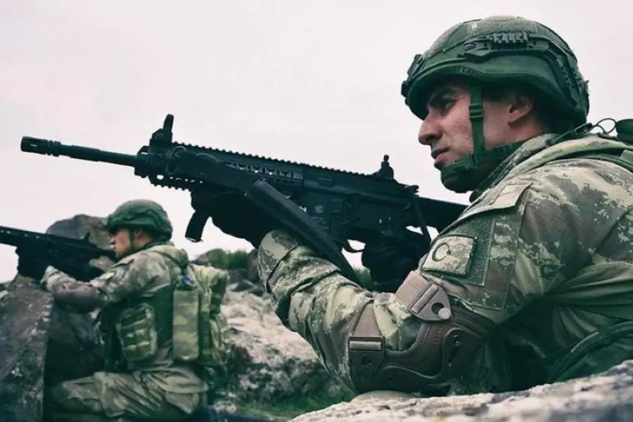 الدفاع التركية تعلن تحييد إرهابيين من "قسد" شمالي سوريا