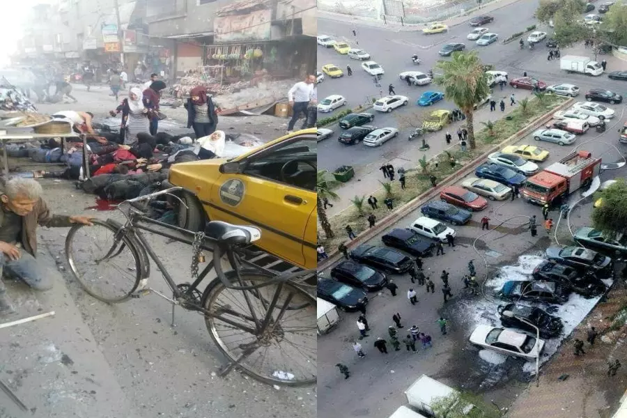 للتغطية على جرائمها .. قوات الأسد تقصف حي كشكول بجرمانا وتتهم الثوار