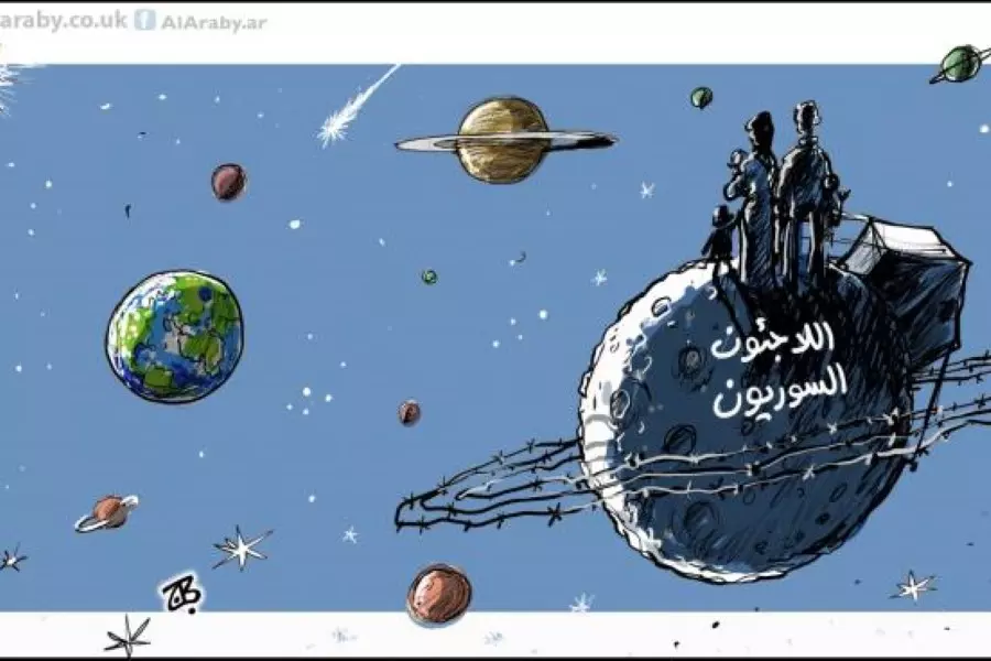 نكبة درعا في "كوكب القرود"