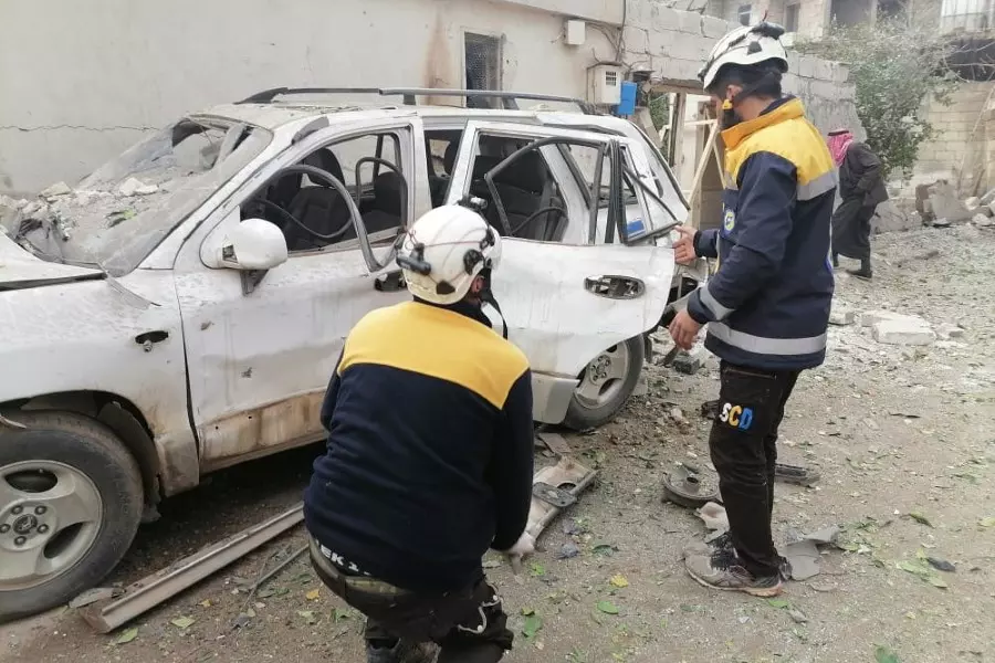 استشهاد مدني وإصابة آخرين بانفجار شمالي عفرين