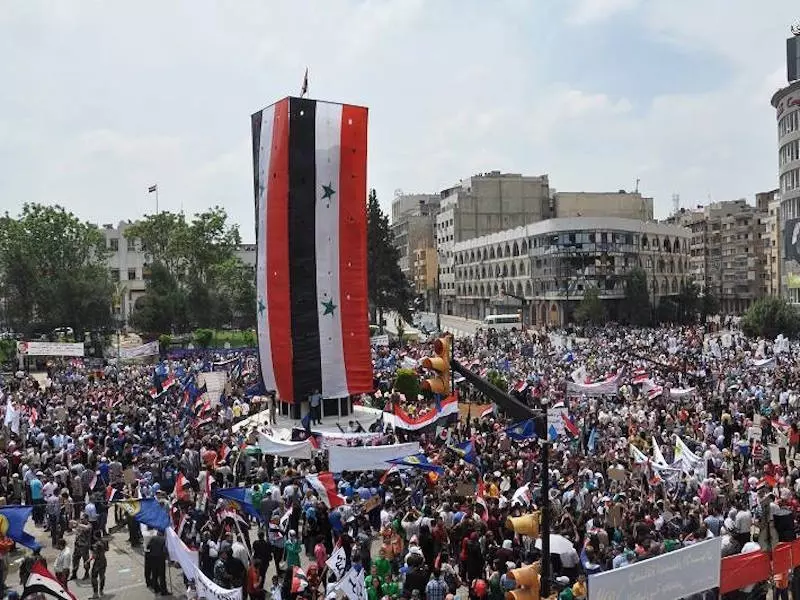 حمص وساعة الحرية