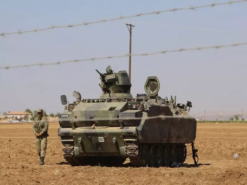 أربع مناطق أمنية على الحدود مع سوريا لمدة سبعة أيام