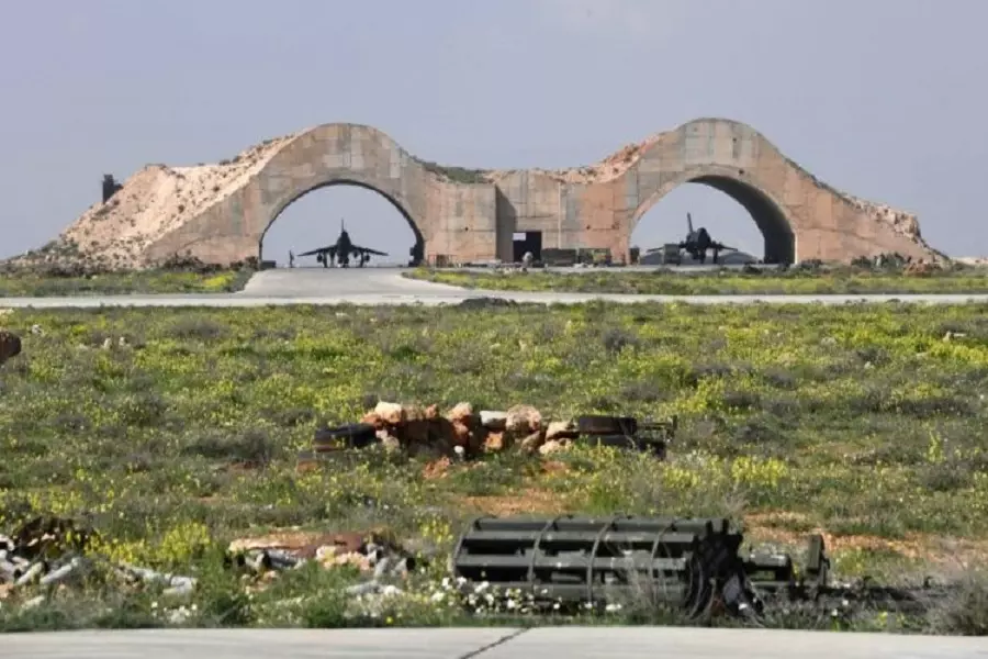 قتلى وجرحى للنظام بانفجارات مجهولة في مطار الشعيرات بريف حمص