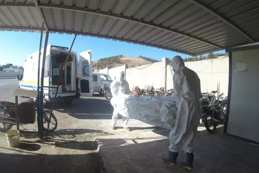 الشمال السوري يسجل أرقامًا غير مسبوقة لتفشي "كورونا" وصحة النظام ترفع حصيلة الوباء