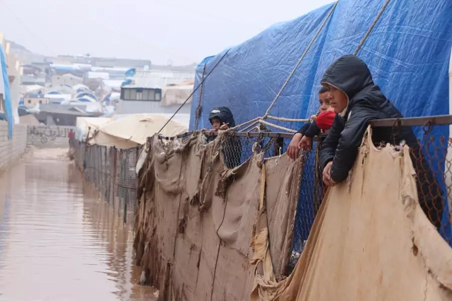 بيان لـ "منسقو استجابة سوريا" يحصي أعداد المخيمات المتضررة من الأمطار شمال سوريا