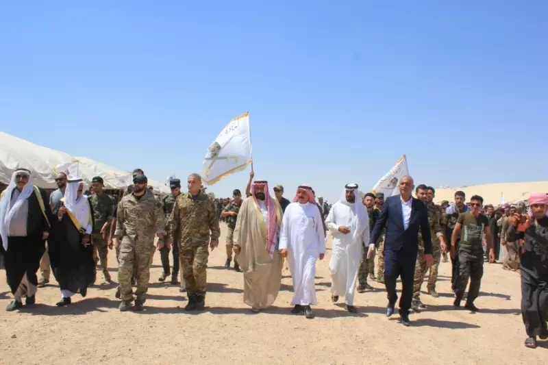 بدعم من التحالف ... "مبادرة صلح" بين زعماء قبيلة العكيدات العربية بدير الزور