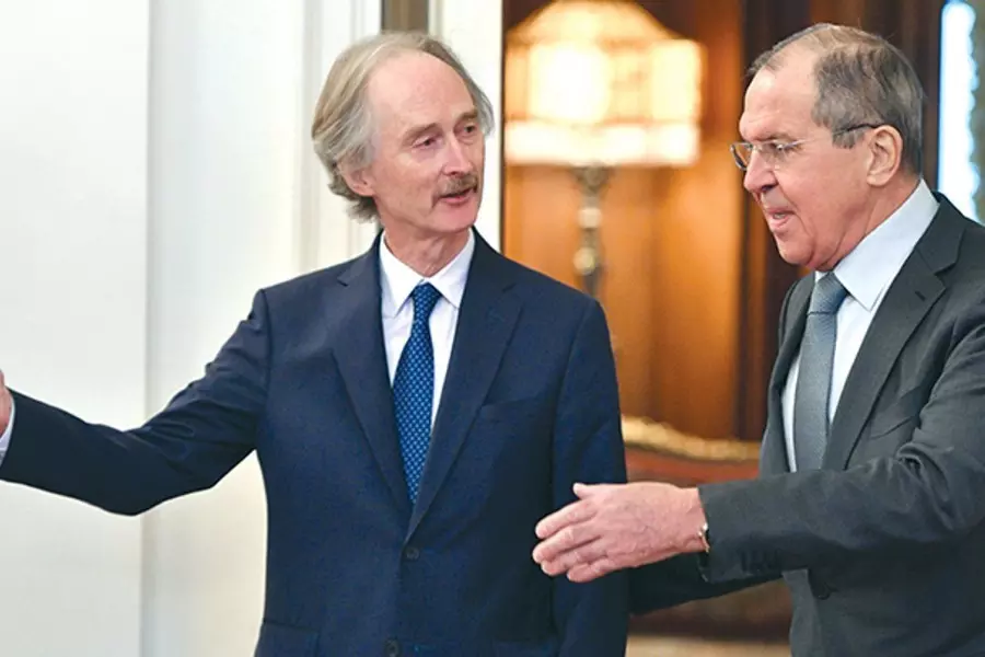 بيدرسن إلى موسكو لإجراء محادثات مع لافروف حول الملف السوري