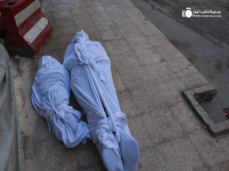 مجزرة ترتكبها طائرات الأسد في حي قاضي عسكر