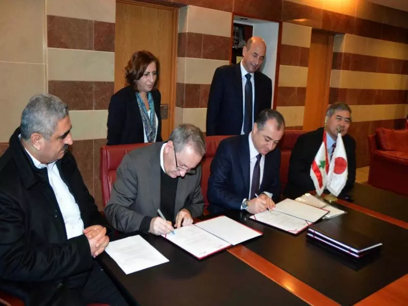 اليابان تقدم 800 مليون ين لمساعدة لبنان على خدمة اللاجئين السوريين