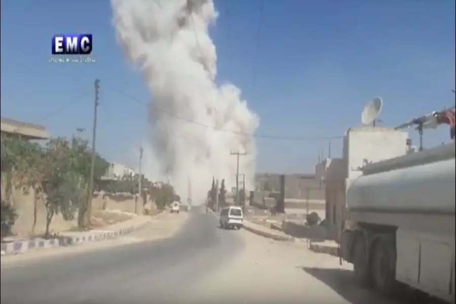بالتزامن مع بدء المعركة.. مشافي الرحمة بخان شيخون والجراحي بكفرنبل ومراكز الدفاع المدني على قائمة أهداف الطيران الحربي