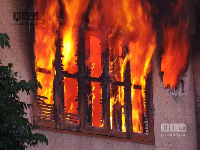 مجزرة في بلدة ابطع بتوقيع طيران الأسد.