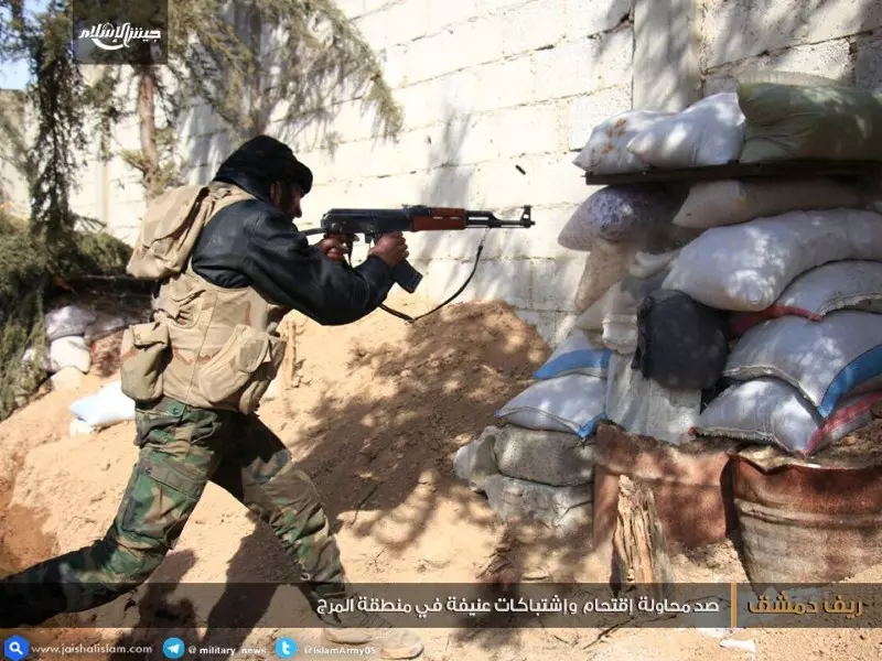 الثوار يصدون محاولة تقدم لقوات الأسد في المرج ويوقعون العديد من القتلى والجرحى