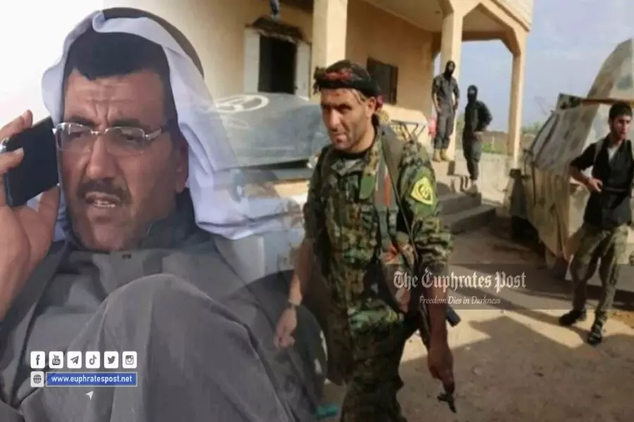 "قسد" تقتل أحد وجهاء العشائر شرقي ديرالزور بمساندة طائرات التحالف