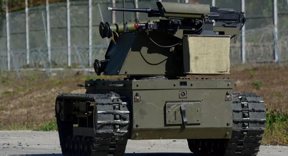 روسيا تزج بـ"روبوتات" آلية في معارك اللاذقية ..ولكن دون أن تحقق شيء خارقاً على الأرض