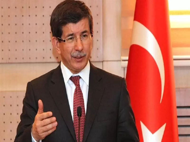 أوغلو : الأسد في حالة إنهيار .. لن نسمح لداعش الإقتراب من حدودنا