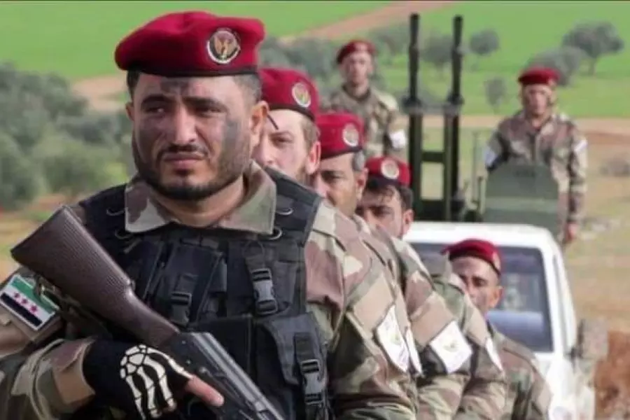 الجيش الوطني السوري يشن هجوما على مواقع الأسد جنوب الباب بحلب