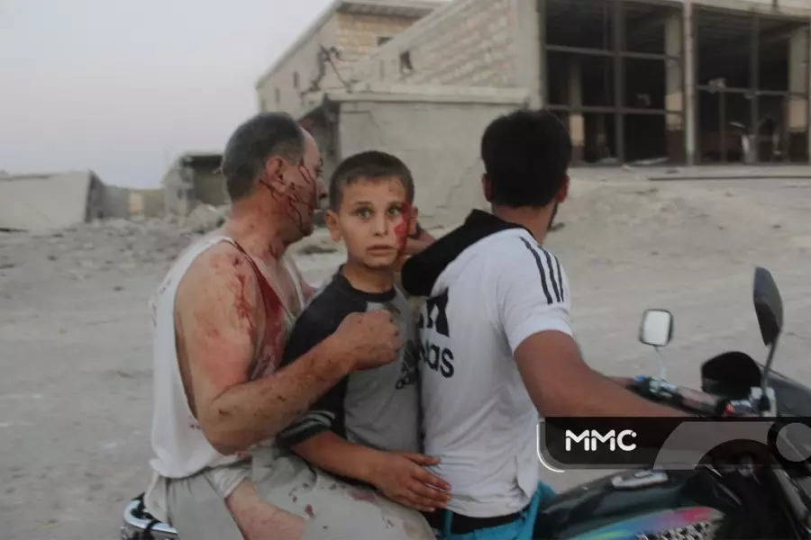 منسقو استجابة سوريا يطالب بتحقيق دولي بمجزرة الطيران الروسي في قرية "الرحمة" للنازحين قرب حاس