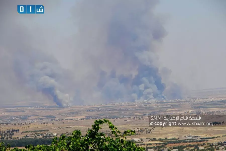 القانونيين السوريين: حرق النظام للأراضي الزراعية انتهاك للقانون الدولي ومعاهدات جنيف