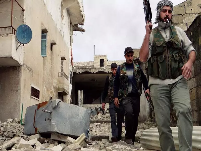 تدمير مبنى و مقتل من فيه .. في عامرية حلب