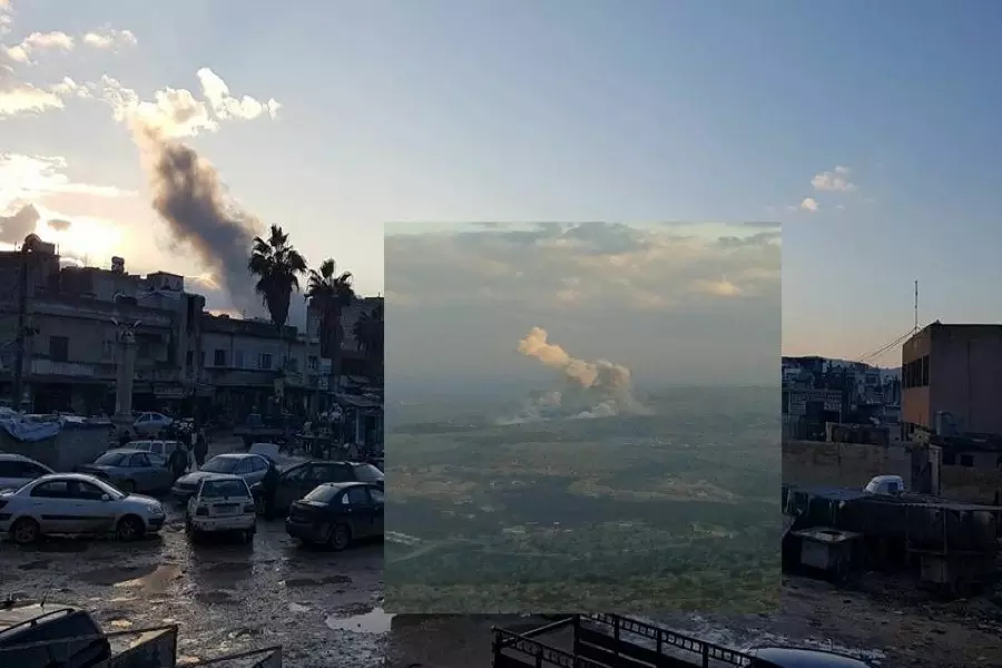 أعلنت مسؤوليتها .. أمريكا تعترف بقصف مقر لجبهة “فتح الشام” في سرمدا و اغتيال ١٢ عنصراً آخراً