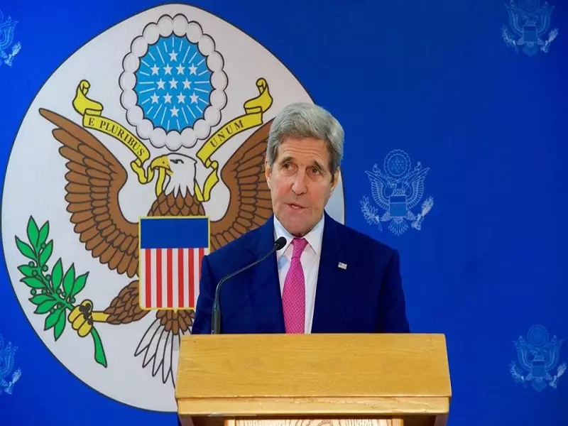 كيري : النتائج الإيجابية لمؤتمر الرياض تمهد الطريق أمام انطلاق المفاوضات الشهر المقبل