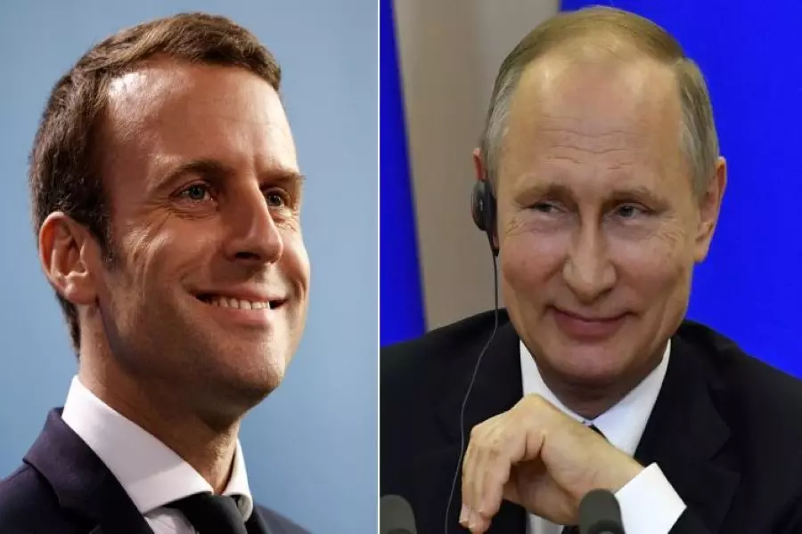 الملف السوري بين ماكرون وبوتين