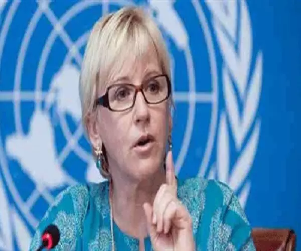 وزيرة خارجية السويد ... روسيا تقف وراء عرقلة محادثات جنيف