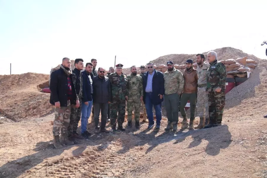 جولة تفقدية لرئيسا الائتلاف والحكومة المؤقتة على جبهات القتال