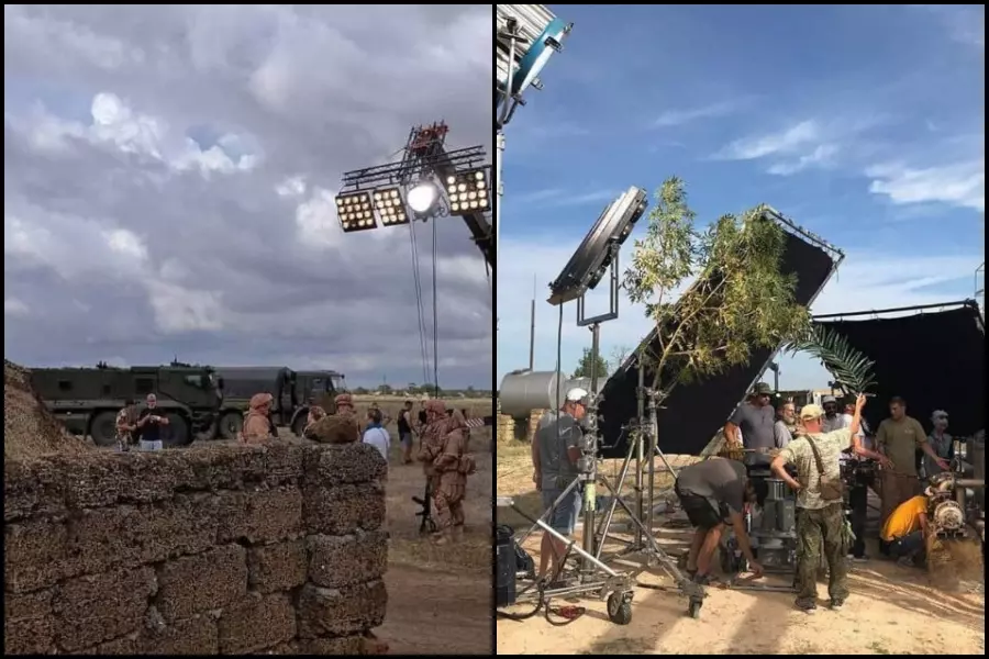 روسيا تبدأ تصوير فيلم سينمائي عن "تدمر" في شبه جزير القرم ..!!