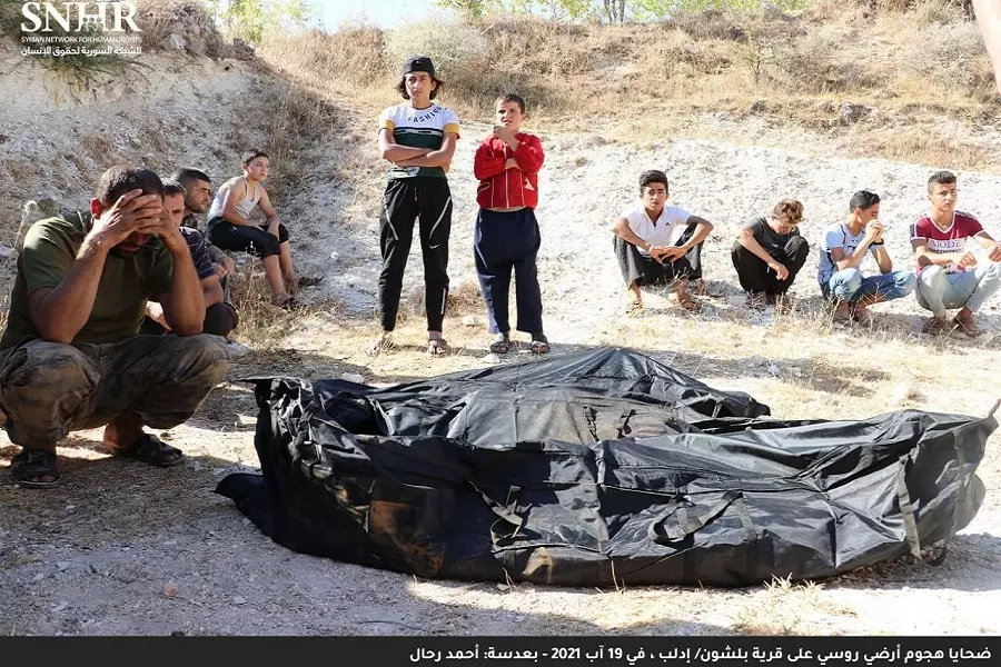 الشبكة السورية: قوات روسيا والنظام ارتكبتا انتهاكات تشكل جرائم حرب بهجمات غير مشروعة على جبل الزاوية