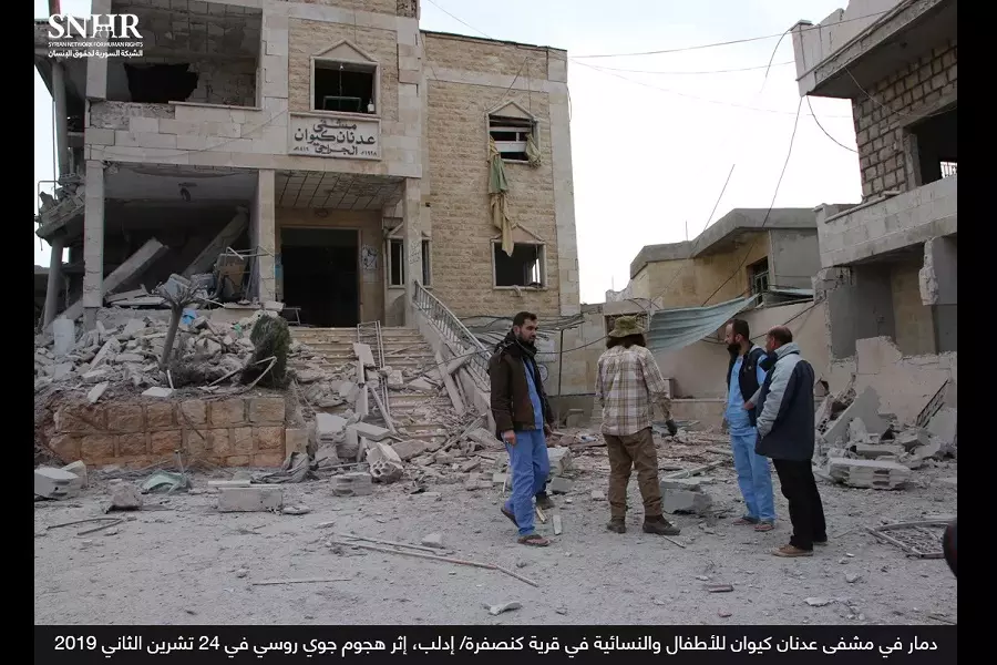 تقرير حقوقي يرصد حصائل الانتهاكات بحق الكوادر الطبية في سوريا منذ آذار 2011