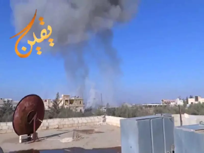 خروج أرتال من الفرقة التاسعة بالصنمين .. وغارات للطيران بريف درعا