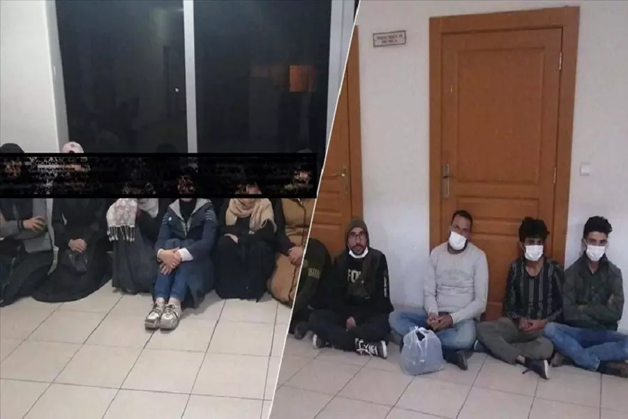 السلطات التركية تضبط 22 سوريا دخلوا إلى "هطاي" بطريقة غير نظامية