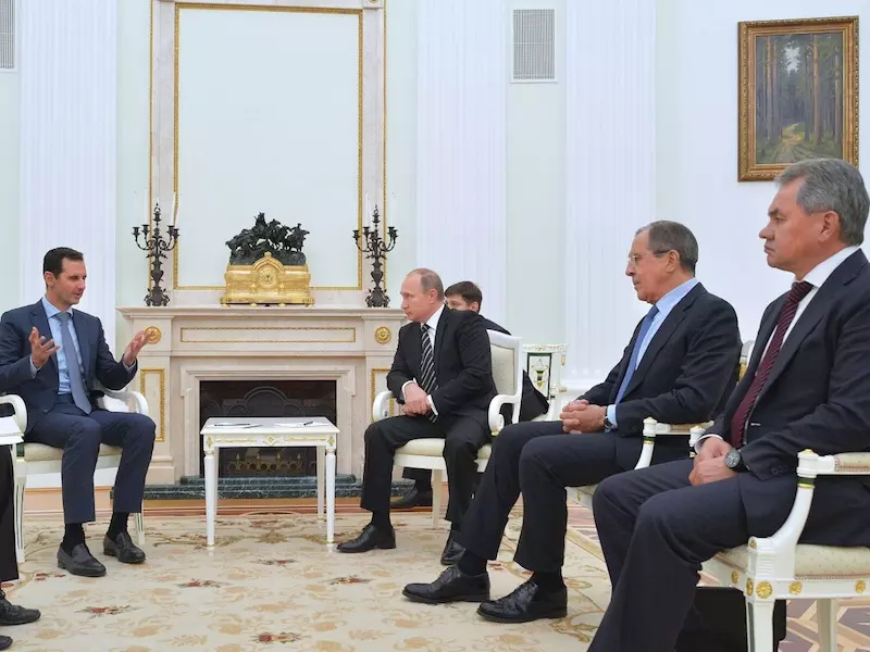 الدب السوري والسمسار الروسي