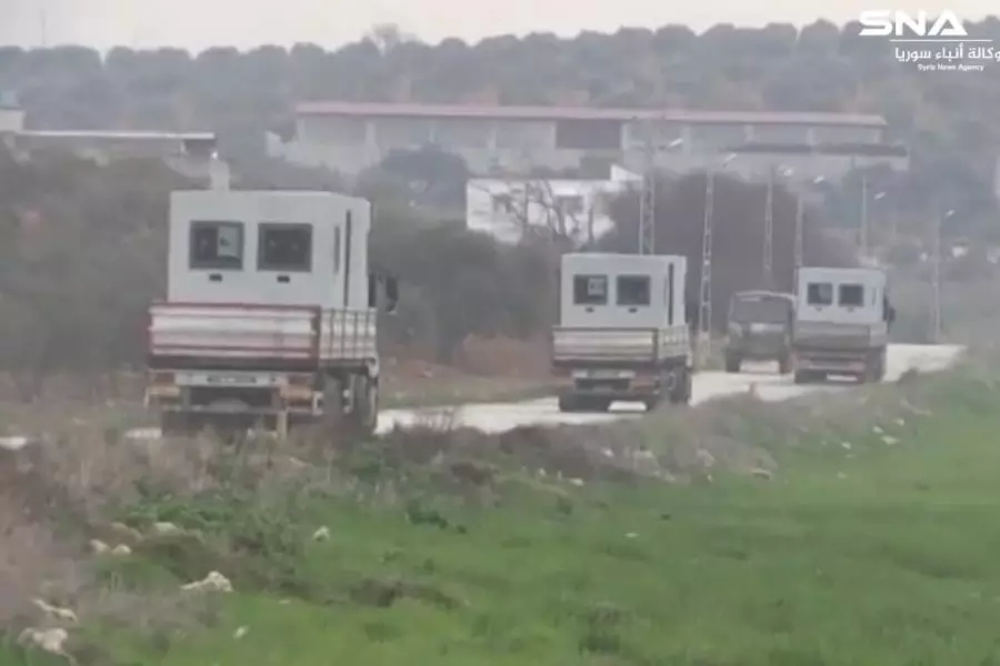 تركيا تعزز نقاطها بإدلب بكبائن حراسة متنقلة مقاومة للرصاص