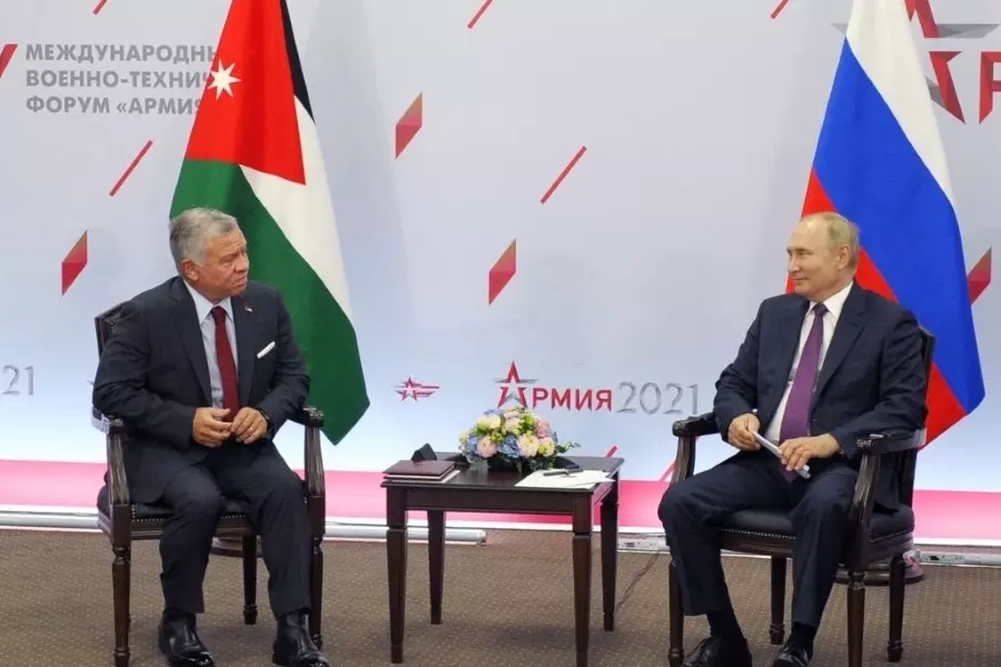 عقد أول لقاء بين "بوتين والملك عبد الله" وملف جنوبي سوريا يتصدر المباحثات