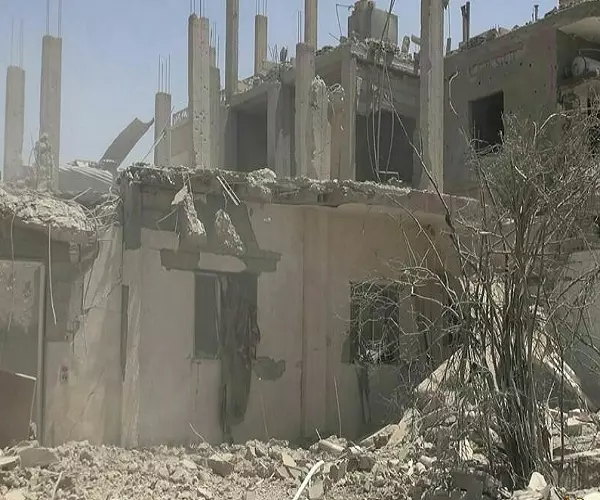 أكثر من أسبوع و وتيرة القصف على مدينة تدمر المستمر لم يتوقف