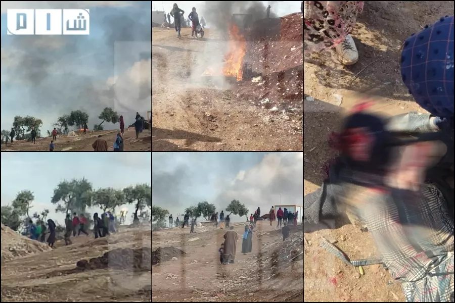 "طلقة بالرأس" ... أمنية "الجو.لاني" تُطلق النار على أطفال ونساء قرب أطمة وتصيب سيدة برأسها