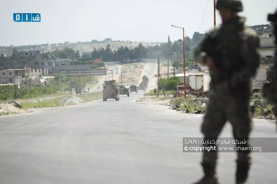 القوات الروسية غائبة ... تسيير دورية تركية منفردة على الطريق الدولي "أم 4"